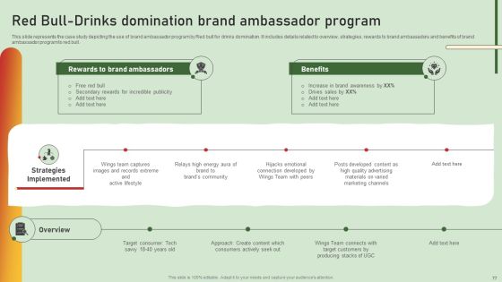 Comprehensive Influencer Promotional Guide To Improve Brand Reputation Ppt PowerPoint Presentation Complete Deck With Slides Slide77