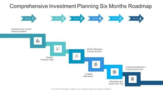 Comprehensive Investment Planning Six Months Roadmap Designs