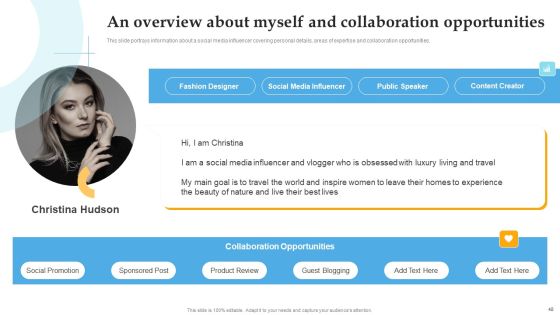 Comprehensive Personal Brand Building Guide For Social Media Influencers Ppt PowerPoint Presentation Complete Deck With Slides Slide48