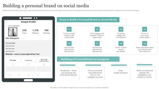 Comprehensive Personal Branding Guidelines Building A Personal Brand On Social Media Themes PDF Comprehensive Personal Branding Guidelines Building A Personal Brand On Social Media Themes PDF