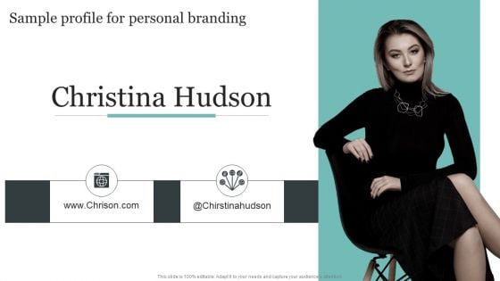 Comprehensive Personal Branding Guidelines Sample Profile For Personal Branding Sample PDF