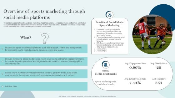 Comprehensive Sports Event Marketing Plan Overview Of Sports Marketing Through Social Media Background PDF Comprehensive Sports Event Marketing Plan Overview Of Sports Marketing Through Social Media Background PDF