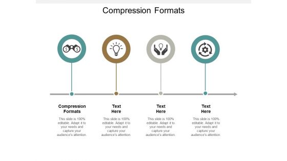 Compression Formats Ppt PowerPoint Presentation Inspiration Layouts Cpb