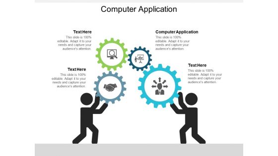 Computer Application Ppt PowerPoint Presentation Summary Format Ideas Cpb