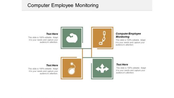 Computer Employee Monitoring Ppt Powerpoint Presentation Icon Master Slide Cpb