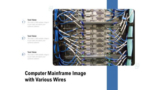 Computer Mainframe Image With Various Wires Ppt PowerPoint Presentation Visual Aids Gallery PDF