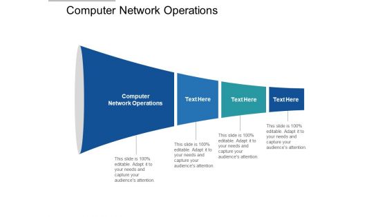 Computer Network Operations Ppt PowerPoint Presentation Show Ideas Cpb