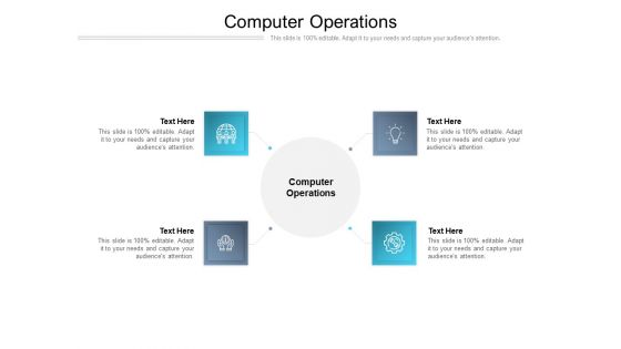 Computer Operations Ppt PowerPoint Presentation Show Professional Cpb Pdf