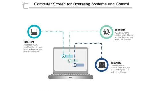 Computer Screen For Operating Systems And Control Ppt PowerPoint Presentation Show Files