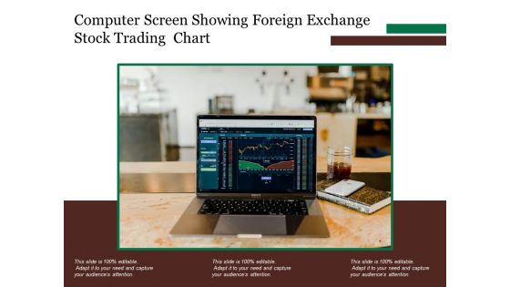 Computer Screen Showing Foreign Exchange Stock Trading Chart Ppt PowerPoint Presentation Ideas Master Slide PDF