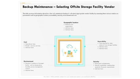 Computer Security Incident Handling Backup Maintenance Selecting Offsite Storage Facility Vendor Guidelines PDF