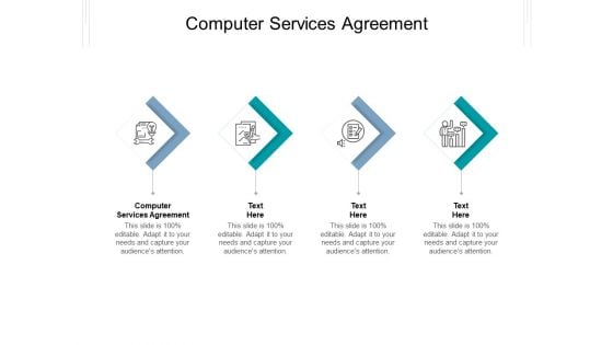 Computer Services Agreement Ppt PowerPoint Presentation Inspiration Vector Cpb Pdf