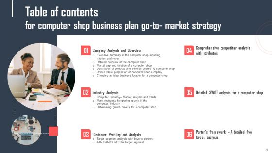 Computer Shop Business Plan Go To Market Strategy