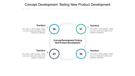 Concept Development Testing New Product Development Ppt PowerPoint Presentation Professional Deck Cpb Pdf