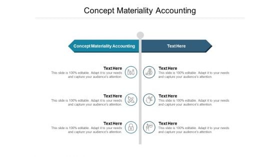 Concept Materiality Accounting Ppt PowerPoint Presentation Styles Good Cpb