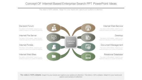 Concept Of Internet Based Enterprise Search Ppt Powerpoint Ideas Concept Of Internet Based Enterprise Search Ppt Powerpoint Ideas