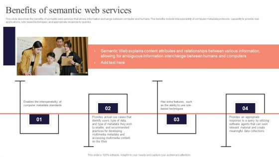 Concept Of Ontology In The Semantic Web Benefits Of Semantic Web Services Rules PDF