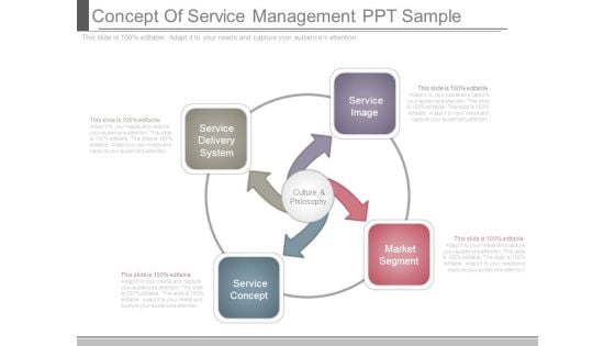 Concept Of Service Management Ppt Sample