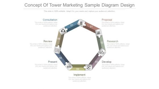 Concept Of Tower Marketing Sample Diagram Design