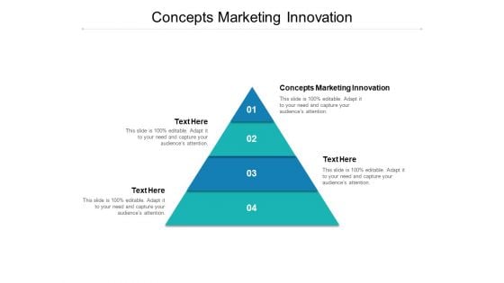 Concepts Marketing Innovation Ppt PowerPoint Presentation Model Diagrams Cpb