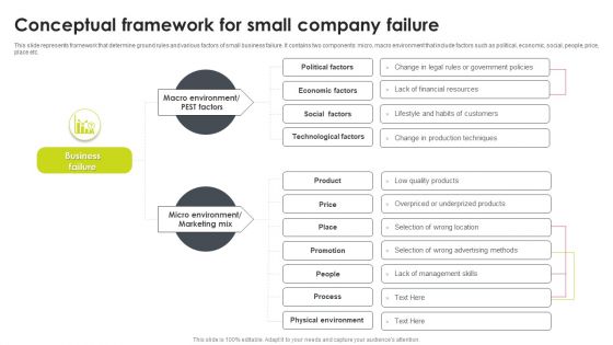 Conceptual Framework For Small Company Failure Demonstration PDF