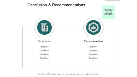 Conclusion And Recommendations Ppt PowerPoint Presentation Icon Good