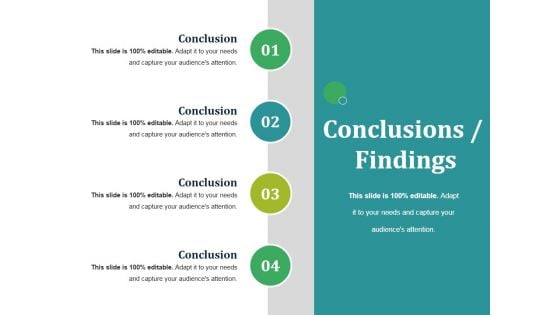 Conclusions Findings Ppt PowerPoint Presentation Infographic Template Graphics Tutorials