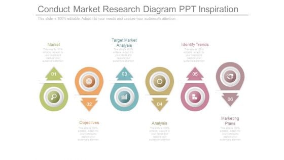Conduct Market Research Diagram Ppt Inspiration
