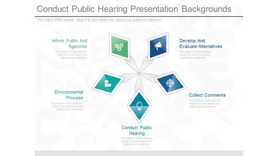 Conduct Public Hearing Presentation Backgrounds Conduct Public Hearing Presentation Backgrounds