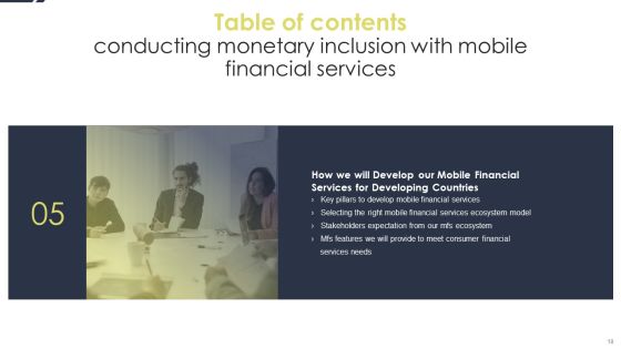 Conducting Monetary Inclusion With Mobile Financial Services Ppt PowerPoint Presentation Complete Deck With Slides Slide18