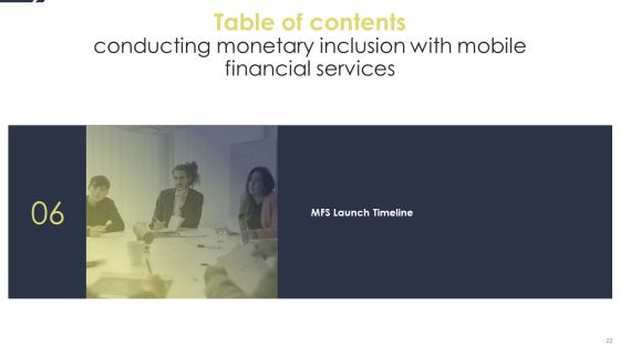 Conducting Monetary Inclusion With Mobile Financial Services Ppt PowerPoint Presentation Complete Deck With Slides Slide22