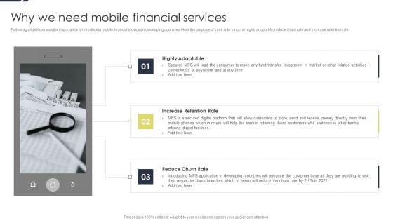 Conducting Monetary Inclusion With Mobile Financial Services Why We Need Rules PDF