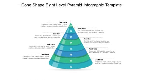 Cone Shape Eight Level Pyramid Infographic Template Ppt PowerPoint Presentation Files PDF Cone Shape Eight Level Pyramid Infographic Template Ppt PowerPoint Presentation Files PDF