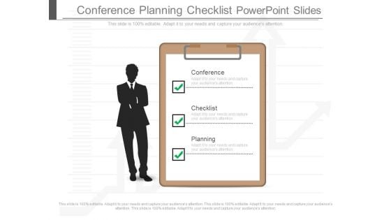Conference Planning Checklist Powerpoint Slides