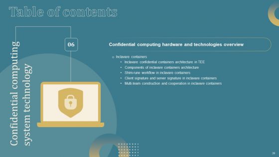 Confidential Computing System Technology IT Ppt PowerPoint Presentation Complete Deck With Slides