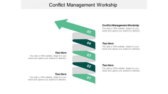 Conflict Management Workplace Ppt PowerPoint Presentation Infographic Template Shapes Cpb