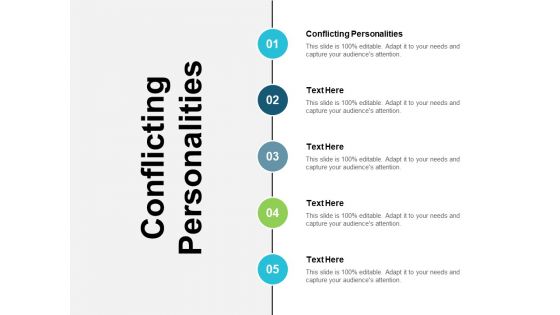 Conflicting Personalities Ppt PowerPoint Presentation Layouts Show