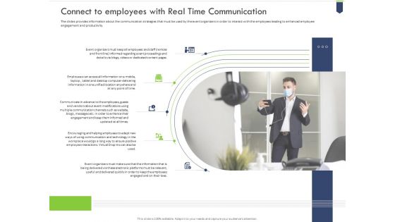 Connect To Employees With Real Time Communication Summary PDF