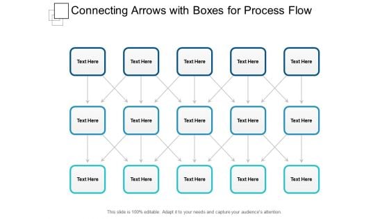 Connecting Arrows With Boxes For Process Flow Ppt PowerPoint Presentation Show Picture