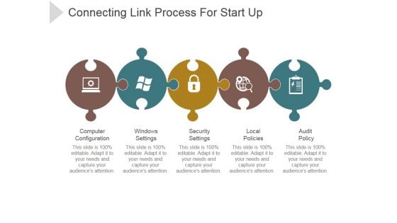 Connecting Link Process For Start Up Ppt PowerPoint Presentation Summary