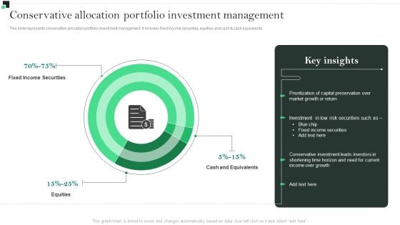 Conservative Allocation Portfolio Investment Management Strategies To Enhance Portfolio Management Microsoft PDF