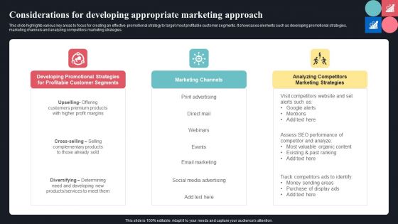 Considerations For Developing Appropriate Marketing Approach Ideas PDF