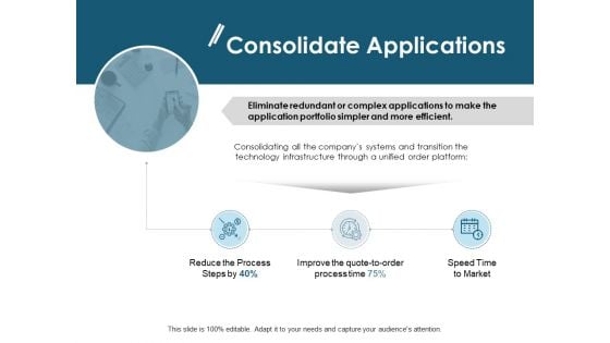 Consolidate Applications Ppt PowerPoint Presentation Infographic Template Picture