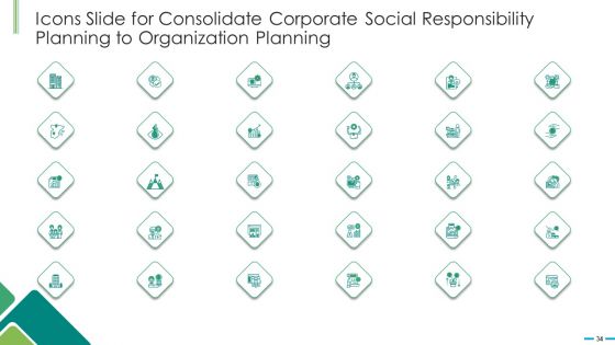 Consolidate Corporate Social Responsibility Planning To Organization Planning Ppt PowerPoint Presentation Complete With Slides