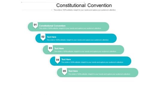 Constitutional Convention Ppt PowerPoint Presentation Styles Slideshow Cpb Pdf