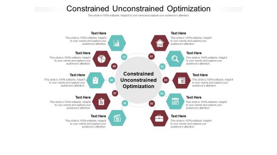 Constrained Unconstrained Optimization Ppt PowerPoint Presentation Ideas Rules Cpb Pdf