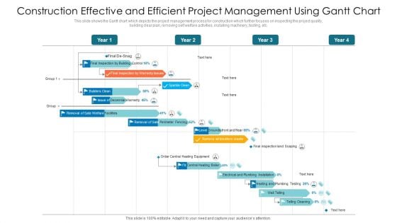 Construction Effective And Efficient Project Management Using Gantt Chart Ppt PowerPoint Presentation File Model PDF Construction Effective And Efficient Project Management Using Gantt Chart Ppt PowerPoint Presentation File Model PDF