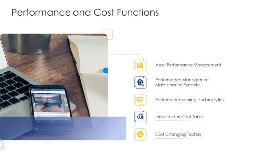 Construction Engineering And Industrial Facility Management Performance And Cost Functions Slides PDF