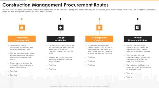 Construction Management Procurement Routes Pictures PDF