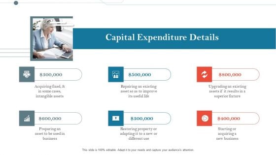 Construction Management Services And Action Plan Capital Expenditure Details Summary PDF